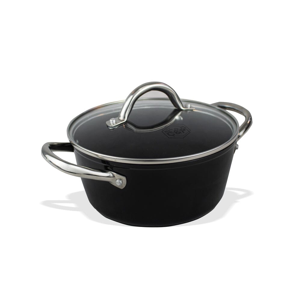 By C&P - Signature Kookpan 22 cm met glazen deksel Kookpan By C&P