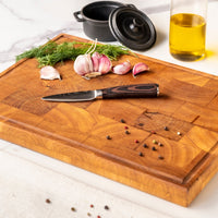 Japanse Damascus Print Series - 5-delige set 1 Keukenmessen Shinrai Japan