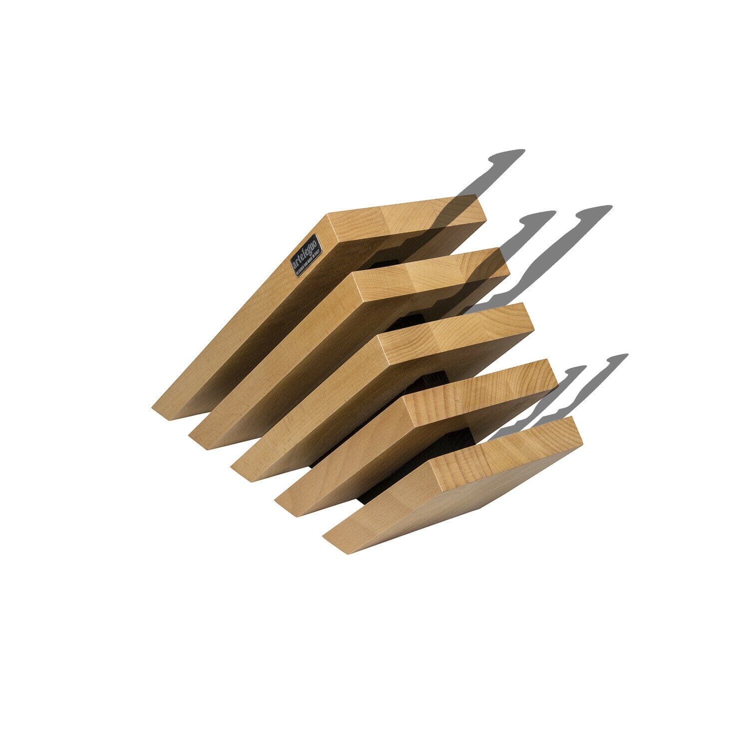 Magnetisch messenblok 5-Elements - Beukenhout Messenblokken Artelegno