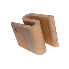 Artelegno - Grand Prix Magnetic Knife Block - Beech Wood S-line Magnetisch messenblok S-line - Beukenhout Messenblokken Artelegno