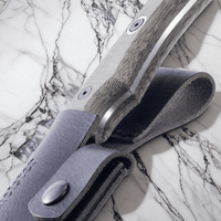 Messermeister - 20 cm lange leren schede voor het Overland koksmes Messen holster Messermeister