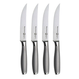 Messermeister - Avanta 4-piece silver steak knife set Messermeister - Avanta 4-delige zilvere steak messenset Messensets Messermeister