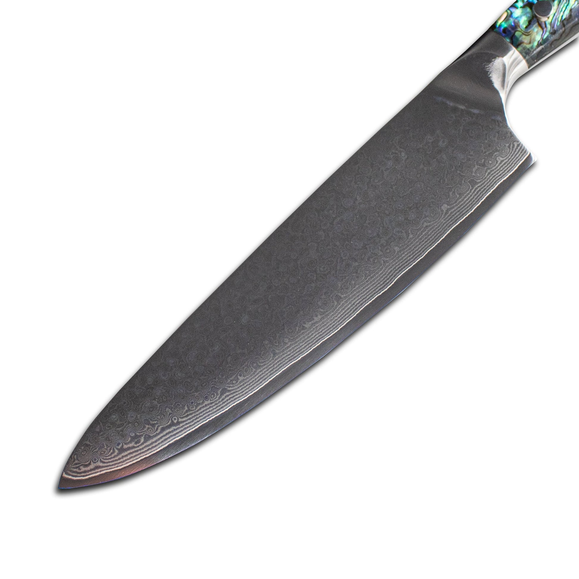 Parelmoer Jewels Damascus Koksmes 20 cm Shinrai Japan