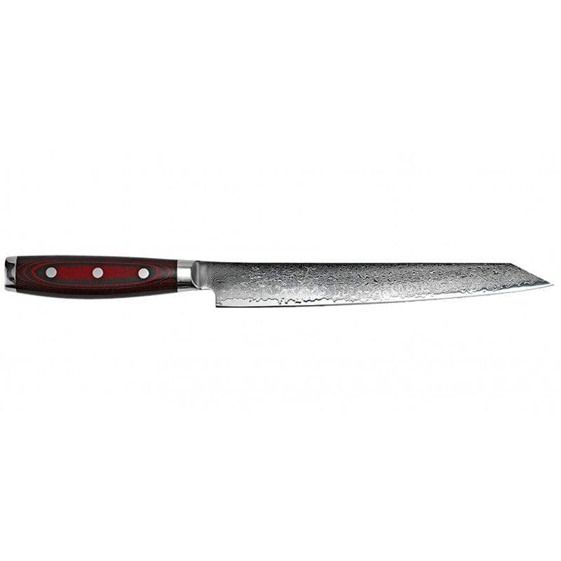 Yaxell Super Gou Vleesmes 23 cm 161 laags roestvrij damast staal met canvas-micarta heft Yaxell