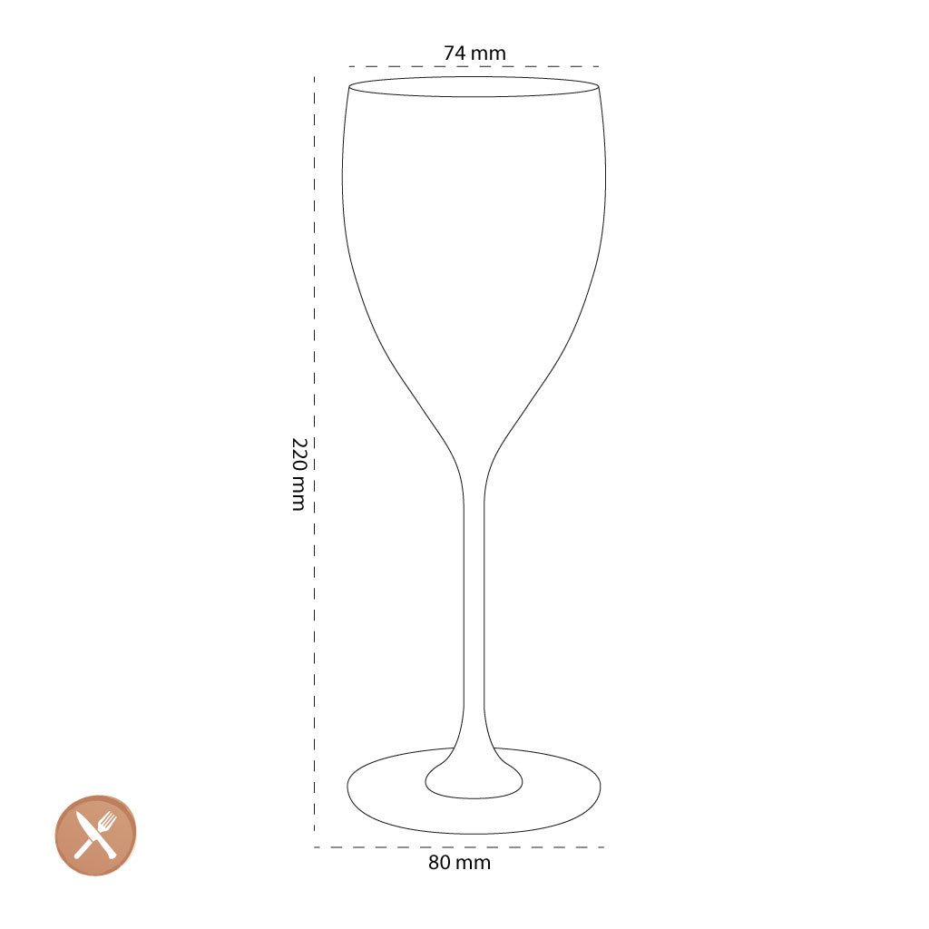 Leonardo - POESIA White Wine Glasses 350ml - Pack of 6