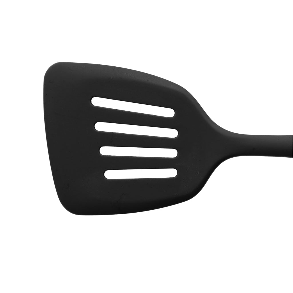 Outils2Cook - Spatule à Frire en Silicone Poivre Noir