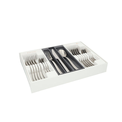 Couzon - Side 24-piece Cutlery Set in Gift Box - Velvet