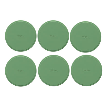 Tools2Cook - Silicone Coaster Set (7 pieces) Sage Green