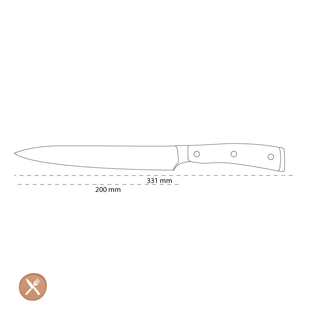 Wusthof - Classic Ikon Carving Knife 20 cm