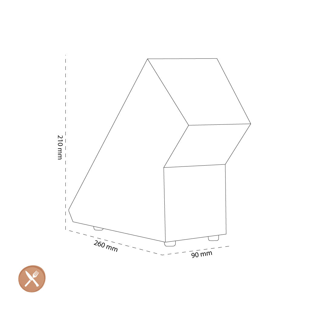 Wusthof - Ensemble de couteaux classique 7 pièces avec bloc de bois de hêtre