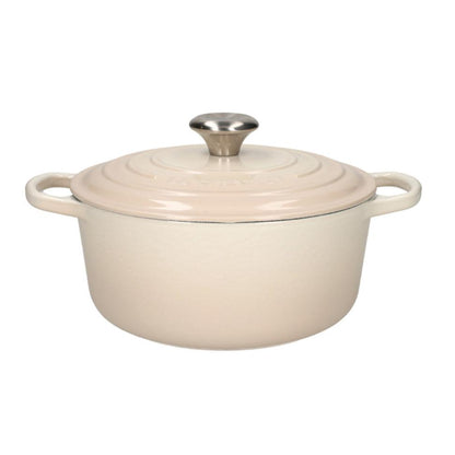 LeCreuset - Roast- / Stew pan Signature round Meringue 20cm 2.4l