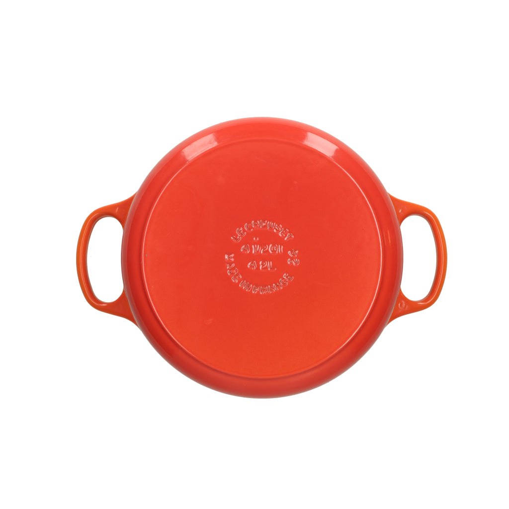 LeCreuset - Roast- / Stew pan Signature round Orange-red 24cm 4.2l