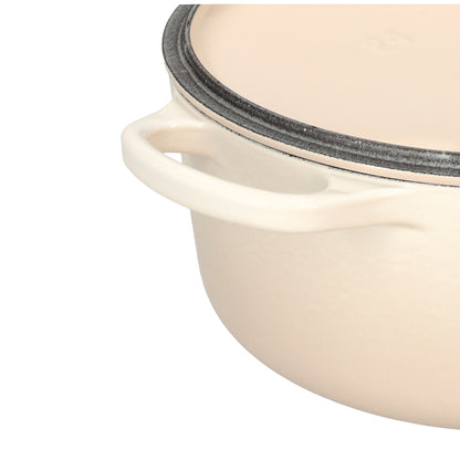 LeCreuset - Rôti- / Faitout Signature rond Meringue 24cm 4.2l