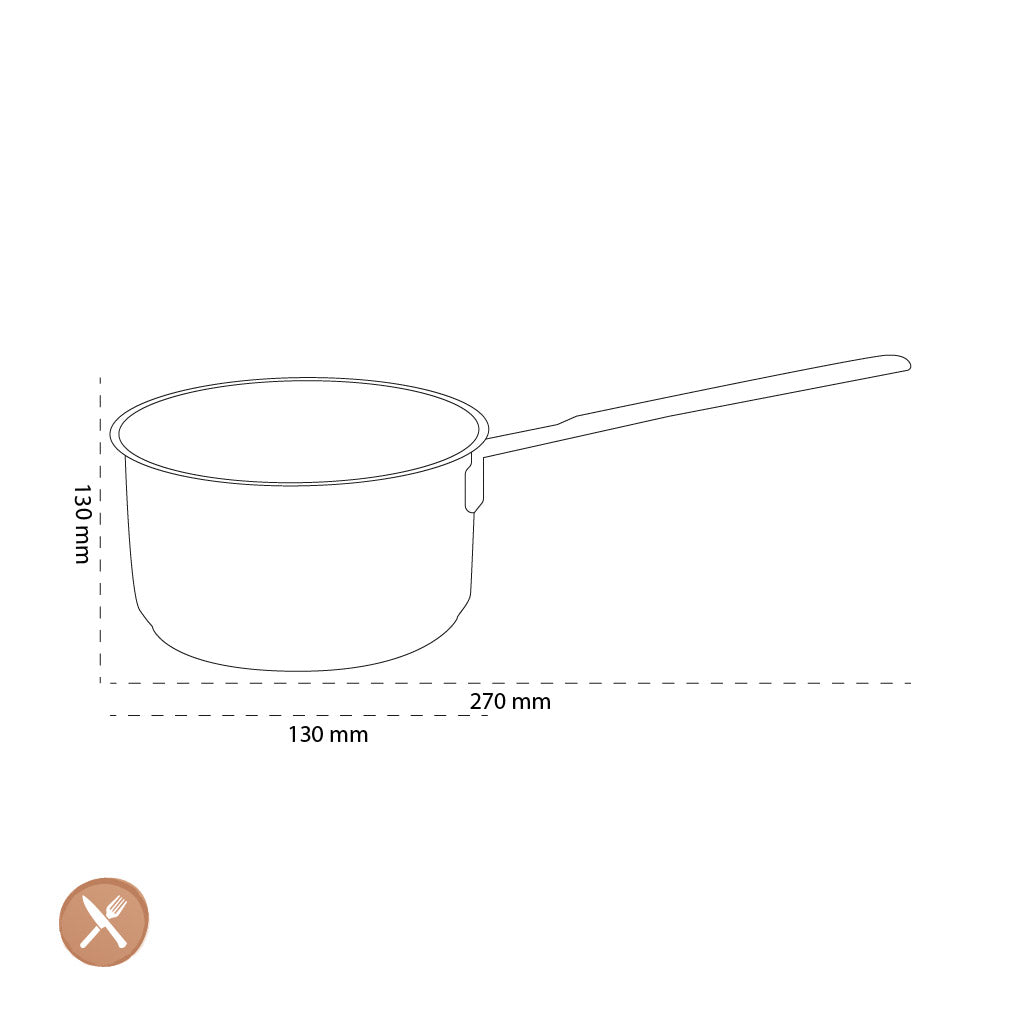 Demeyere - Specialties 3 Sauce pan 12 cm