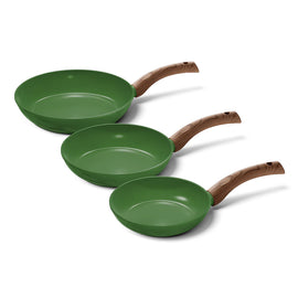 Cook &amp; Pan - Go Green 3-piece frying pan set