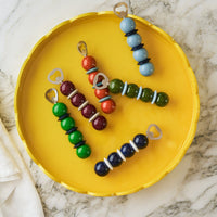Addison Ross - Bottle Opener Bobbin - Orange & Chambray