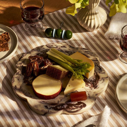 Addison Ross - Serving Board - Scallop Chocolate