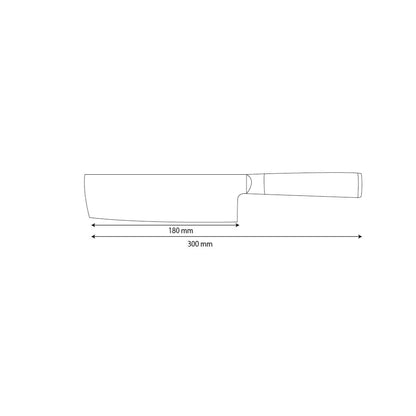 Damas martelé BR Damas Nakiri 18 cm