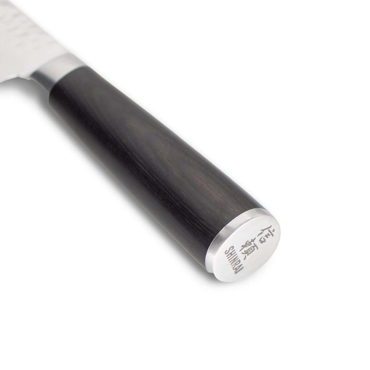 Shinrai Japon - Couteau à pain Hammered Damask BR 20 cm