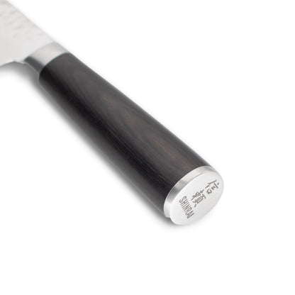 Shinrai Japon - Couteau à pain Hammered Damask BR 20 cm