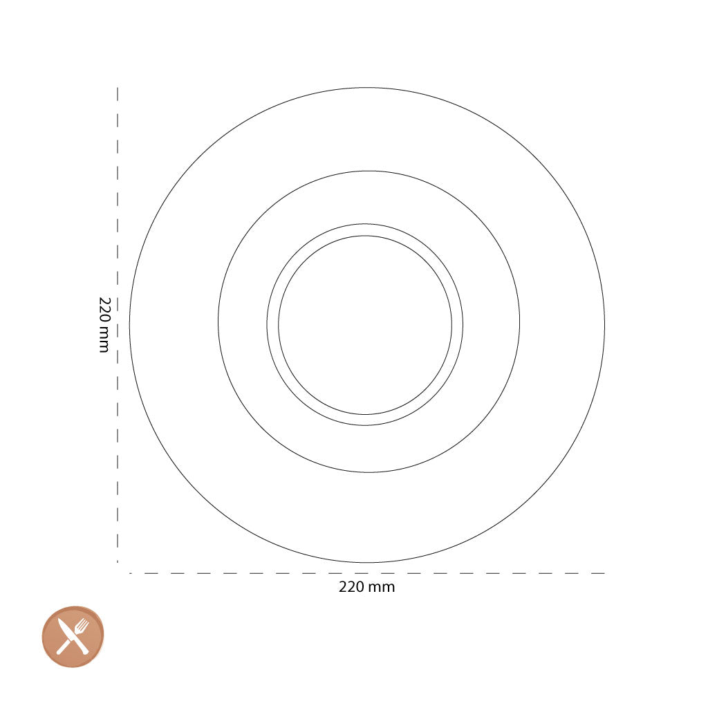 Villeroy & Boch - Afina - Assiette à salade 22cm