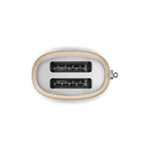 Smeg - Grille-pain | Champagne | Grille-pain 2x2