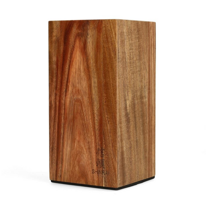 Shinrai Knives - Magnetic Knife Block Rotate - Acacia wood