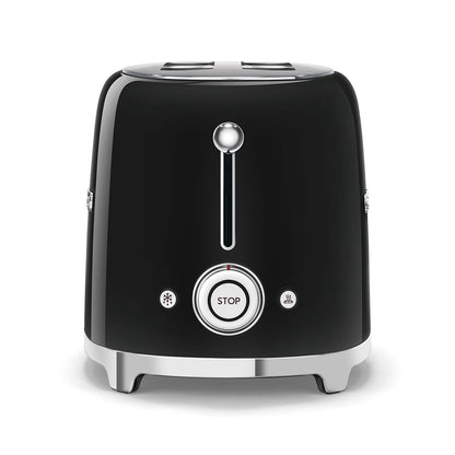 Smeg - Toasters | Black | 50s | Toaster 2x2