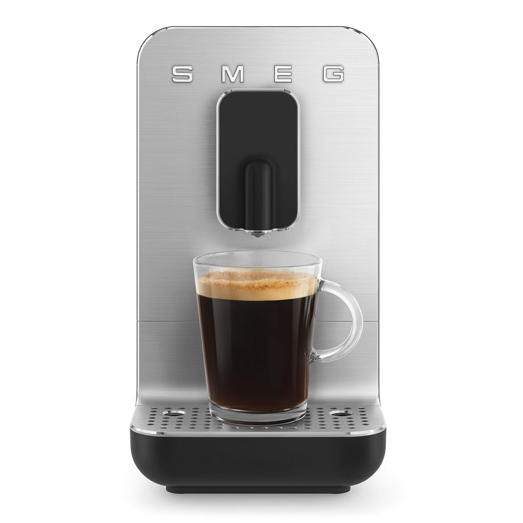 Smeg - Espresso machine | Matt black | Contemporary | Automatic coffee machine