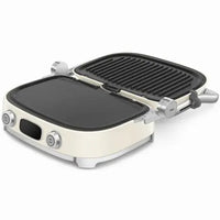 Smeg - Multifunctionele Grill  | Crème | Jaren 50 | Contactgrill