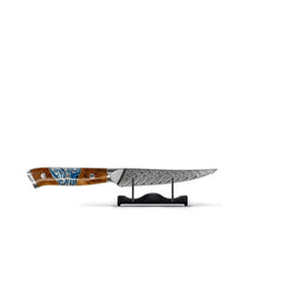 Shinrai Knives - Eclipse Series Damascus Steak Knife 13 cm