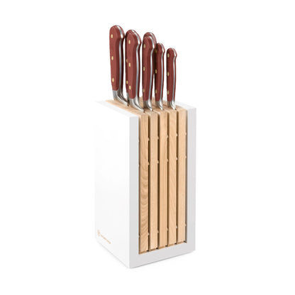 Wusthof - Coffret de couteaux Classic Color 7 pièces avec bloc Tasty Sumac