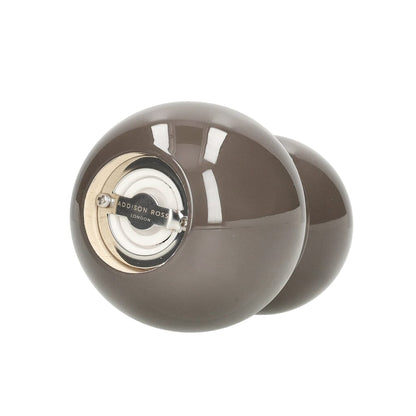 Moulin à poivre et sel Addison Ross - Chubbie Gris chaud 12 cm