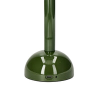 Lampe de table LED Addison Ross - Modèle Scallop - Kaki - 28 cm