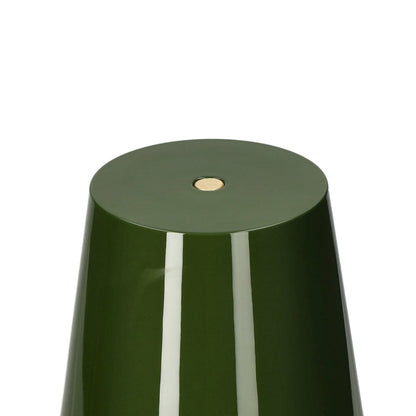 Lampe de table LED Addison Ross - Modèle Scallop - Kaki - 28 cm