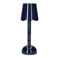 Addison Ross - Scallop Tafellamp LED - Navy - 28 cm Tafellamp Addison Ross 