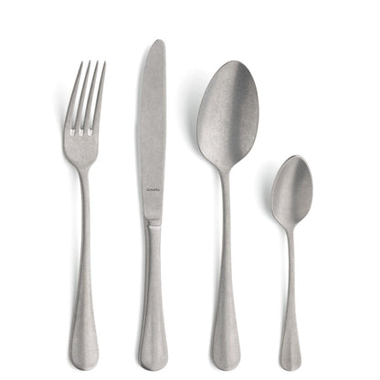 Amefa - Baguettte 24-delige Bestekset 6 personen Stonewash - in luxe kist Bestekset Amefa 
