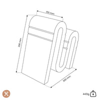 Artelegno - Chicane Magnetisch Messenblok - Beukenhout Magnetisch messenblok Artelegno 