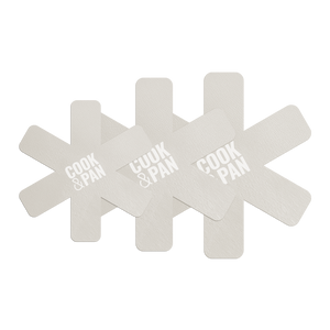 Cook & Pan Go Ivory Pannenbeschermer 3-Pack