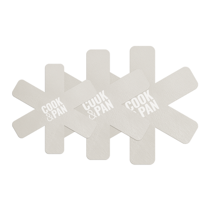 Cook & Pan Go Ivory Pannenbeschermer 3-Pack