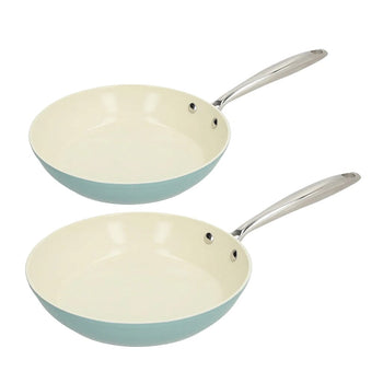 Ensemble de 2 poêles à frire Cook &amp; Pan - Go Blue