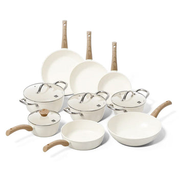 Ensemble de 9 poêles Cook &amp; Pan - Go Ivory