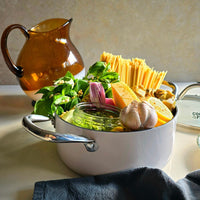 Cook & Pan - Honey Go Ivory Pannenset 7-delig Pannenset Cook & Pan 