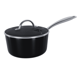 Cook & Pan - Honey Signature Steelpan 18 cm met glazen deksel Cook & Pan 