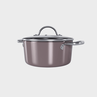Cook & Pan - Honey Taupe of Mind Kookpot 24 cm met glazen deksel Cook & Pan 