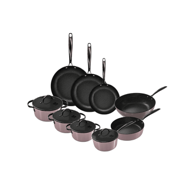 Cook & Pan - Honey Taupe of Mind Pannenset 9-delig Pannenset Cook & Pan 