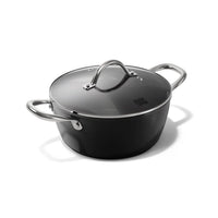 Cook &amp; Pan - Casserole Signature 22 cm avec couvercle en verre