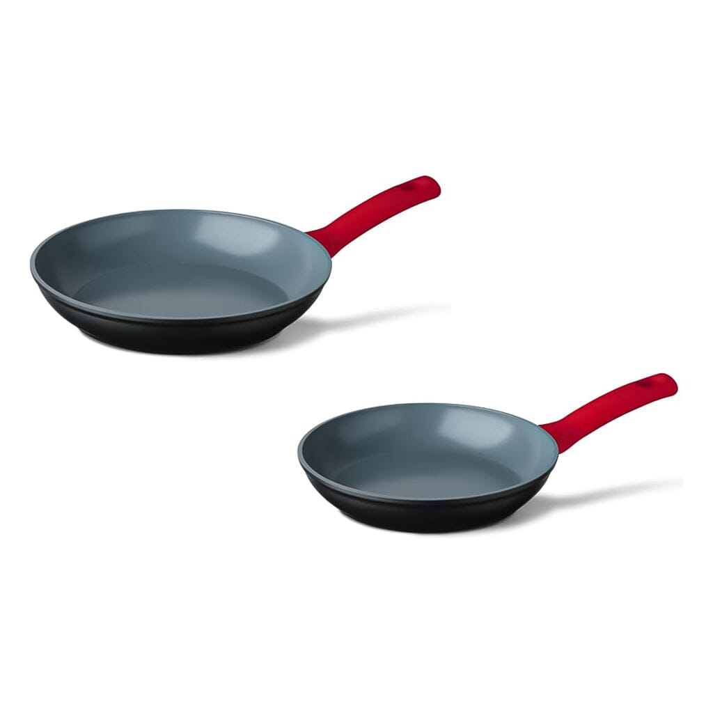 Cousinox - 2-pcs Fry Pan Set red (24+28cm) Cuisinox 