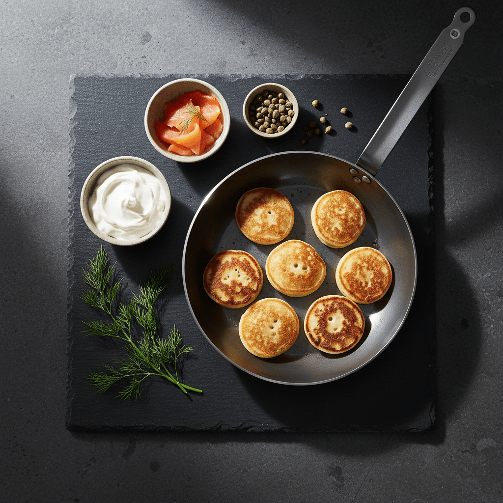 DeBuyer - Hapjespan Mineral B 24cm Hapjespan DeBuyer 