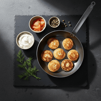 DeBuyer - Hapjespan Mineral B 24cm Hapjespan DeBuyer 